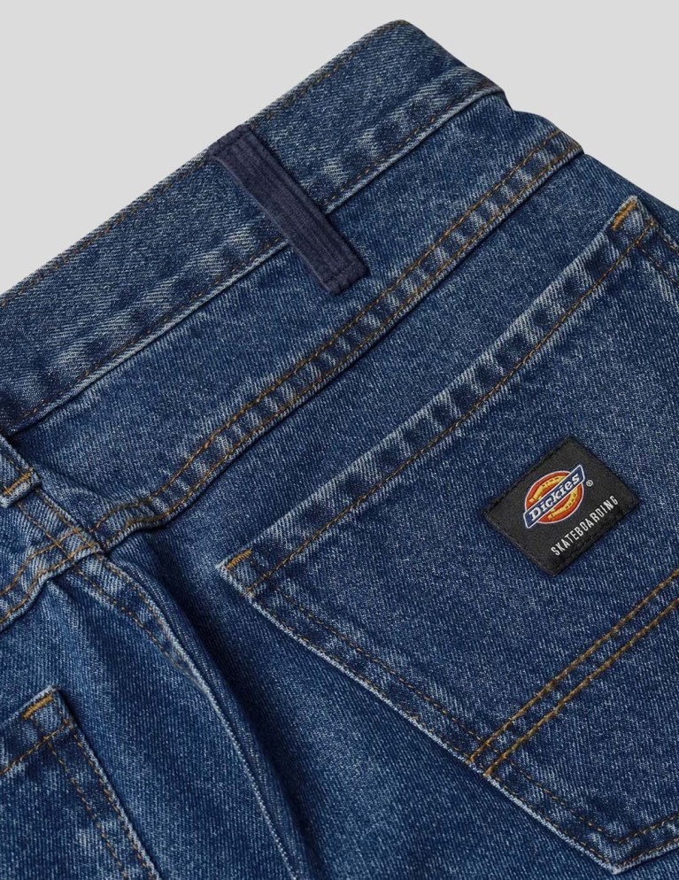 DICKIES x jake has denim pant pietra lavato vintage blu